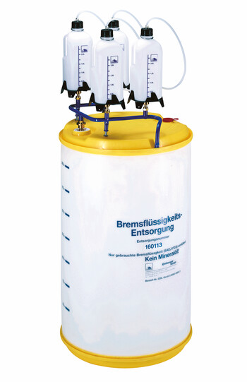Brake fluid disposal unit System 224